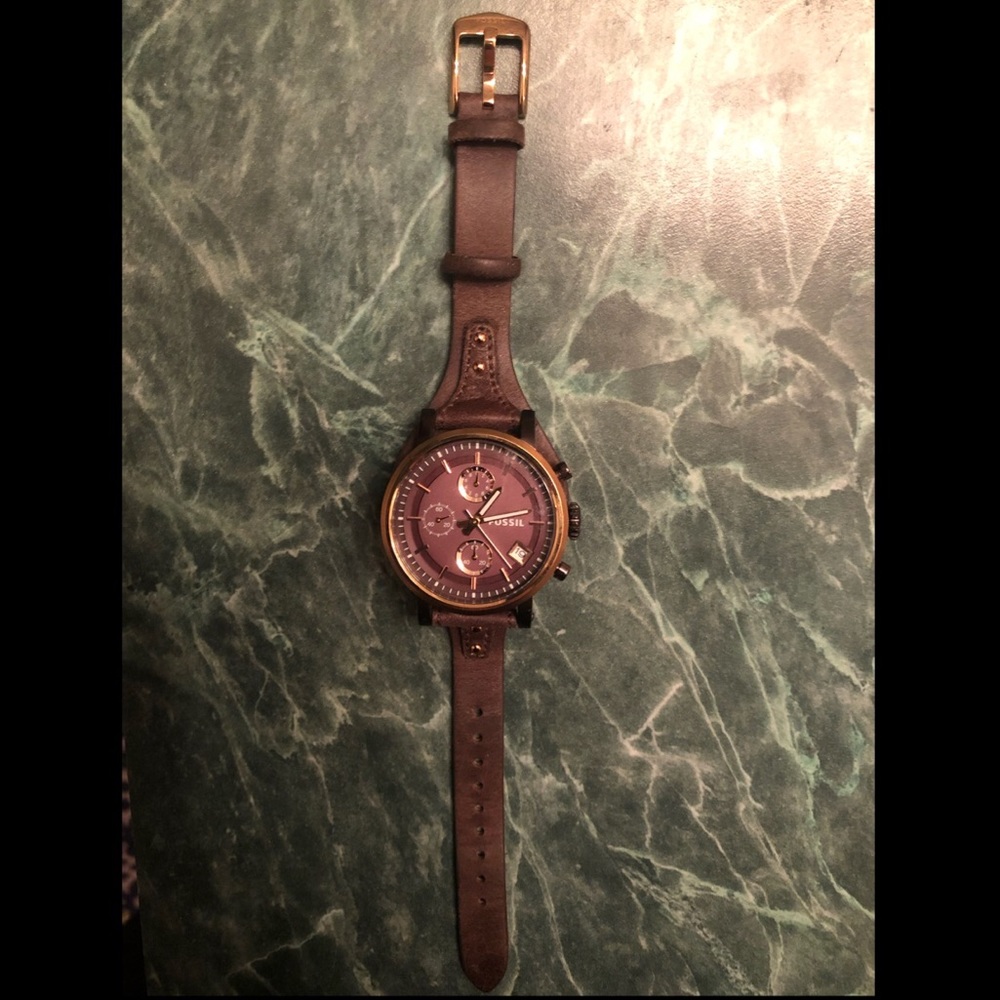 Fossil Boyfriend Chronograph watch